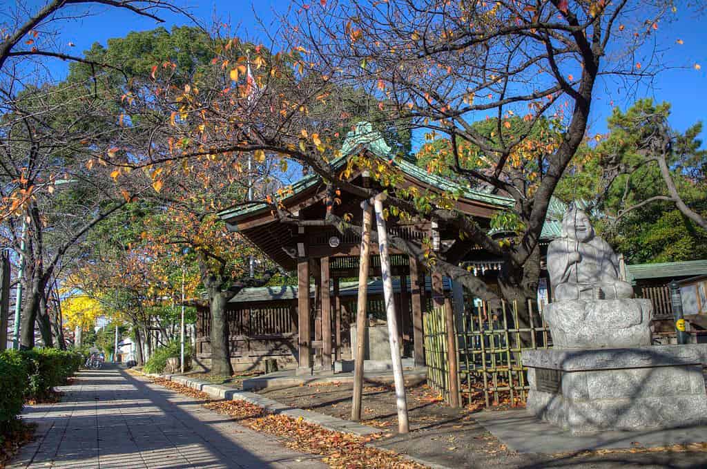 荏原神社の拝殿