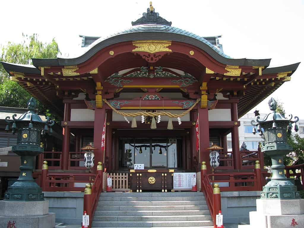 羽田神社の社殿