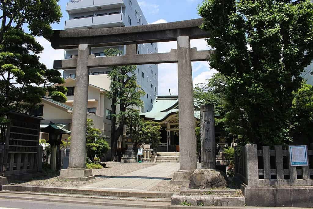 猿江神社境内の稲荷社