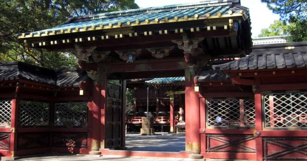 根津神社の唐門