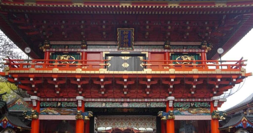 神田明神 随神門と社殿