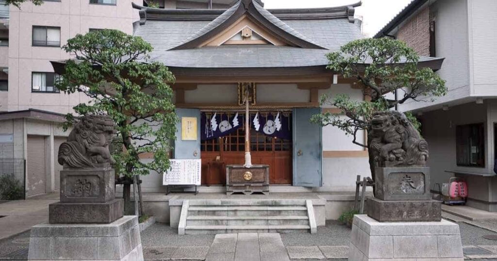 渋谷区の穏田神社