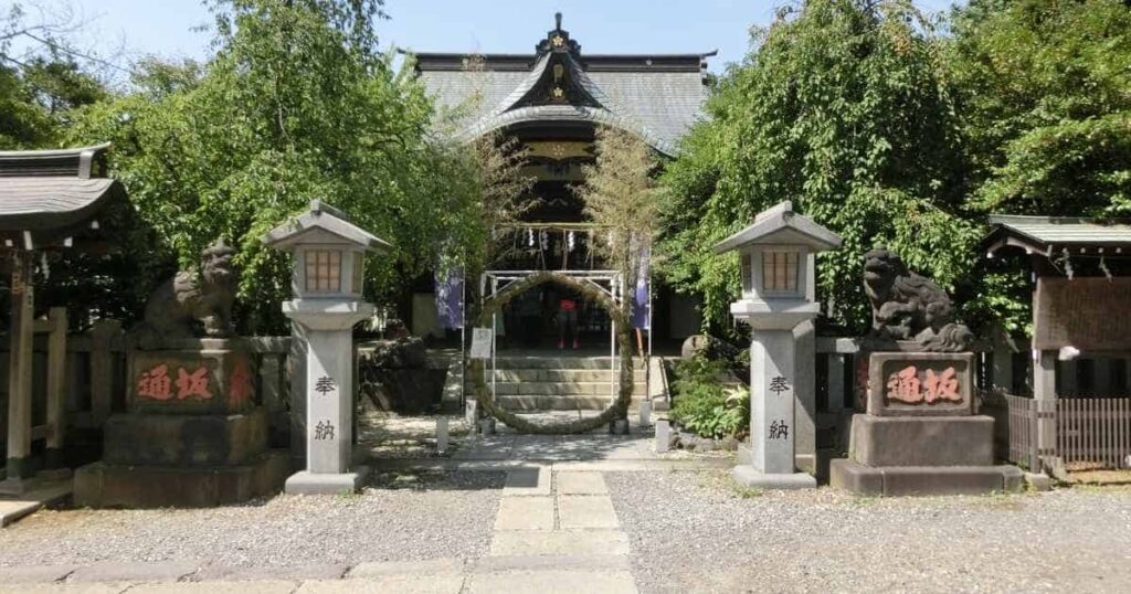牛天神北野神社(文京区)の社殿